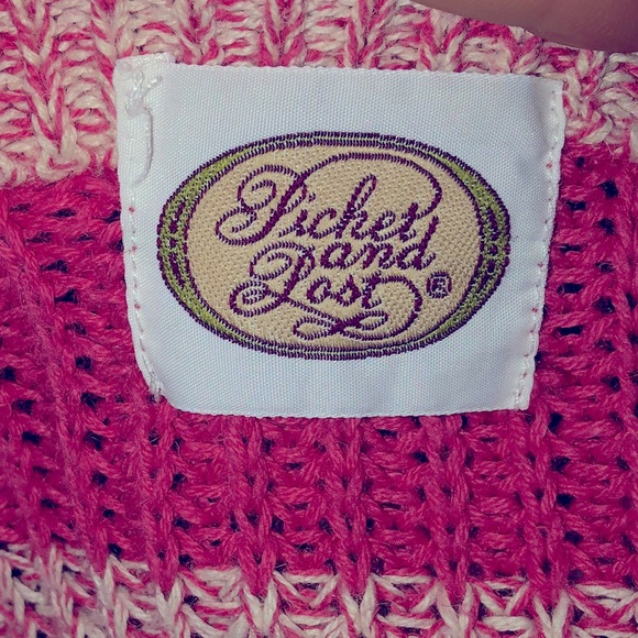 Vintage Picket & Post Knit 3/4 Sleeve Sweater - Picture 7 of 9